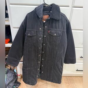 Levi's Black Denim Jacket Women’s NWT